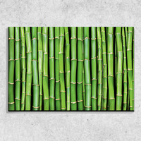 Foto auf Leinwand Bambus 90x60 cm