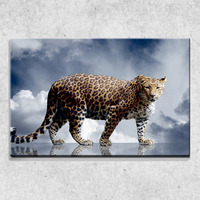 Foto auf Leinwand Gepard 90x60 cm