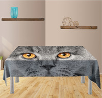 Tischdecke Katzenansicht