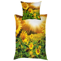 Bettbezug Sonnenblumenfeld 