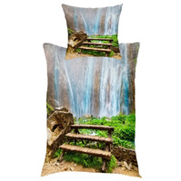 Bettbezug Wasserfall 