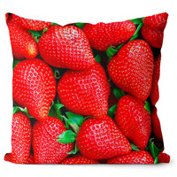Kissen Erdbeeren