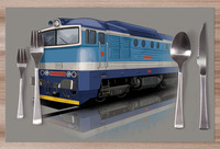 Tischzeug Baureihe 754 – blau