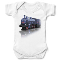 Babykleidung Der Dampflokomotive