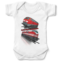 Babykleidung Zukünftiger Eisenbahnfan