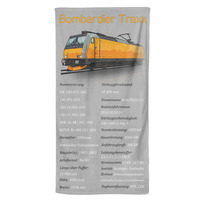 Badetuch Bombardier TRAXX